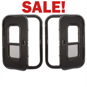 26" Wide x 32" Tall Driver and Passenger Side Teardrop RV Door