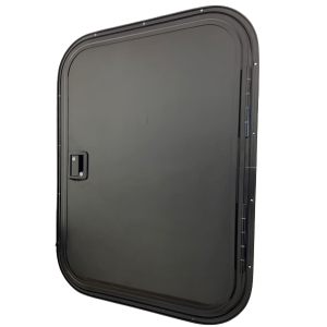 26" Wide x 36" Tall Passenger Side Teardrop RV Door Windowless