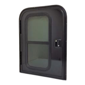 26" Wide x 36" Tall Driver Side Teardrop RV Door
