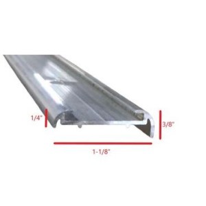 Aluminum Offset Flat Trim Molding 93″ Length
