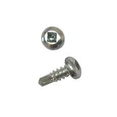8 x 1/2" Square Drive Self-Tapping Stainless Steel Screws